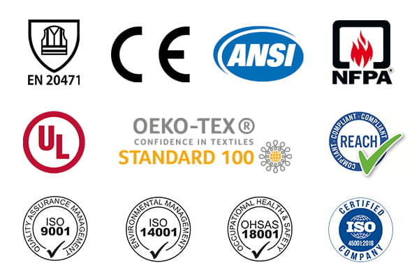 乐动（中国）证书EN20471证书